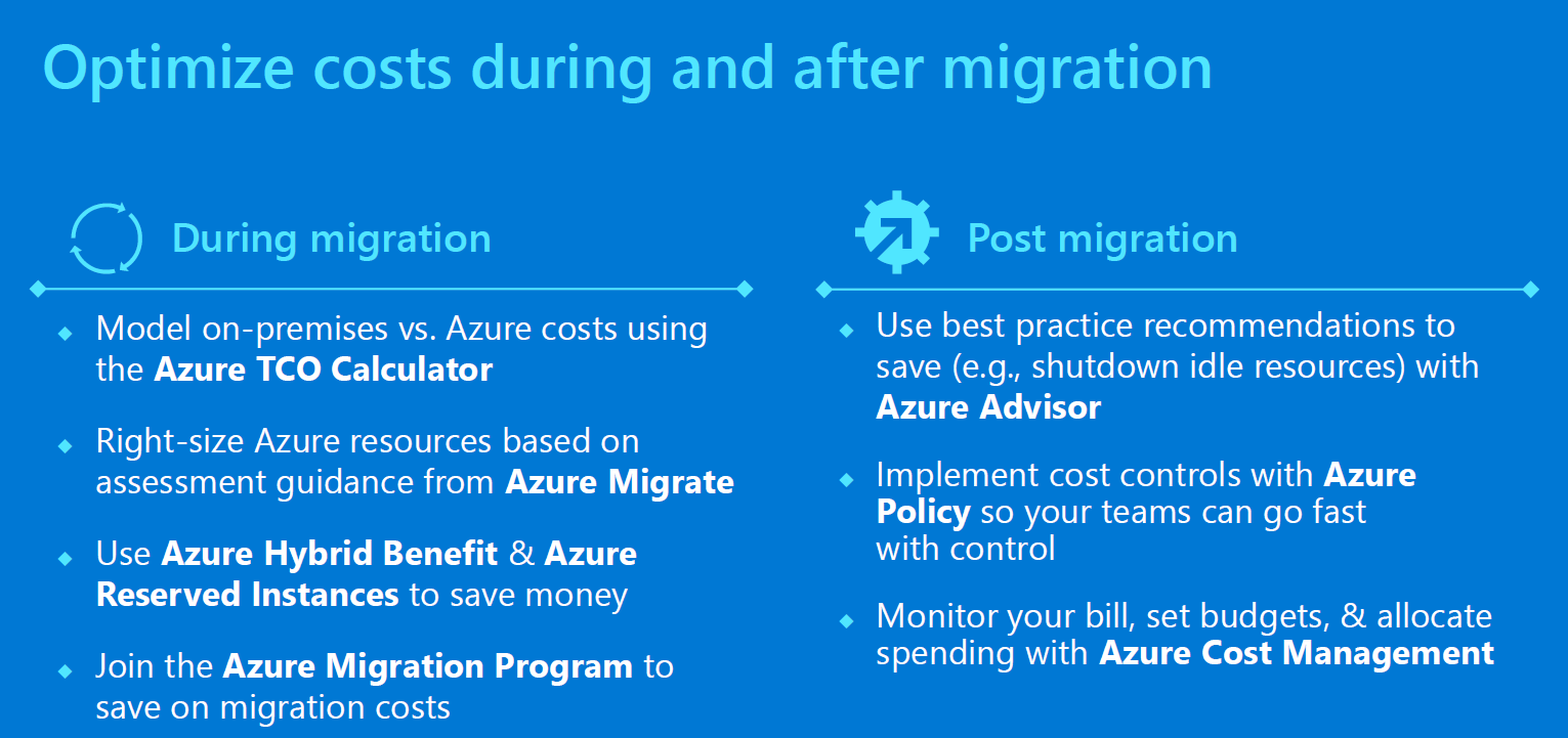 Migrate Optimization
