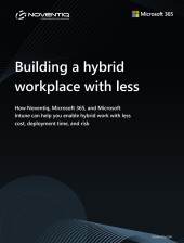 Building a hybrid workplace with less